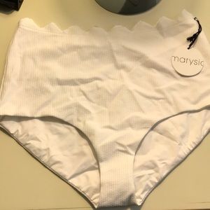 NWT medium white bottom